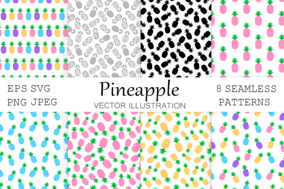 Download Pineapple Pattern. Pineapple Background - Background Collection