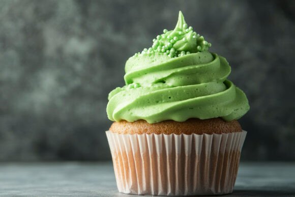 Download Green Cupcake Background - Background Collection