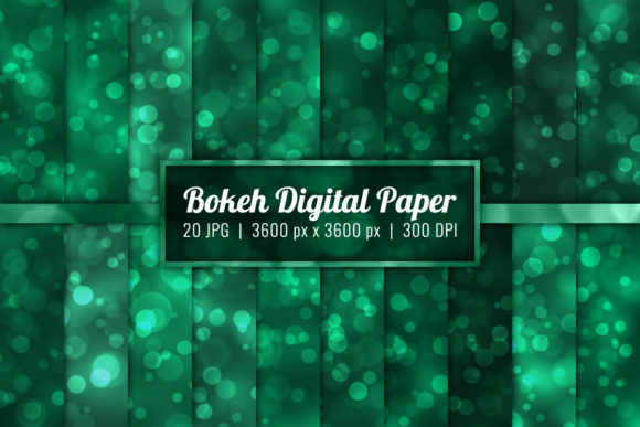 Download Bokeh Background Digital Paper Set-44 - Background Collection