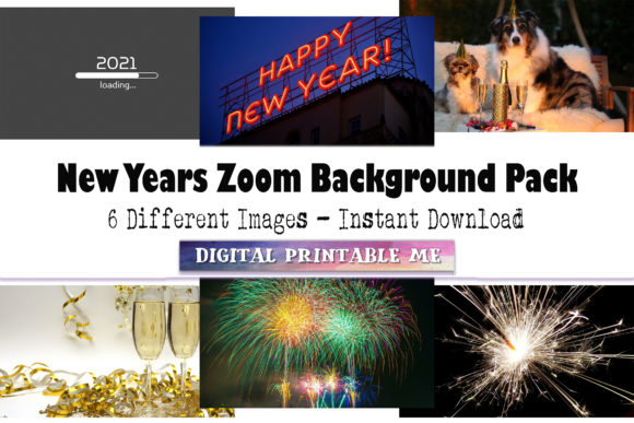 Download New Years Eve Zoom Background 6 Firework - Background Collection
