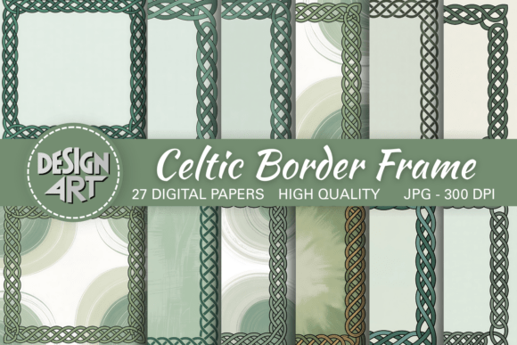 Download Celtic Border Frame Background - Background Collection