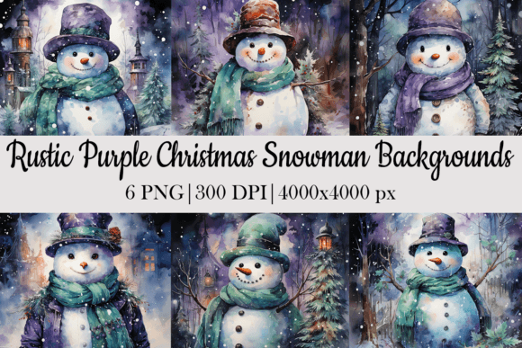 Download Christmas Snowman Background - Background Collection