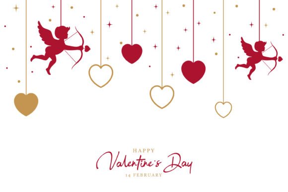 Download Minimalist Happy Valentine's Background - Background Collection