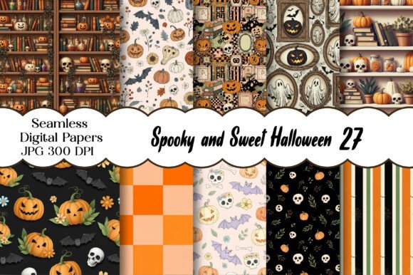 Download Spooky and Sweet Halloween Papers - Halloween papers Collection