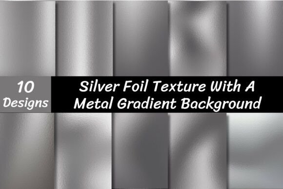 Download Metallic Silver Foil Texture Background - Background Collection
