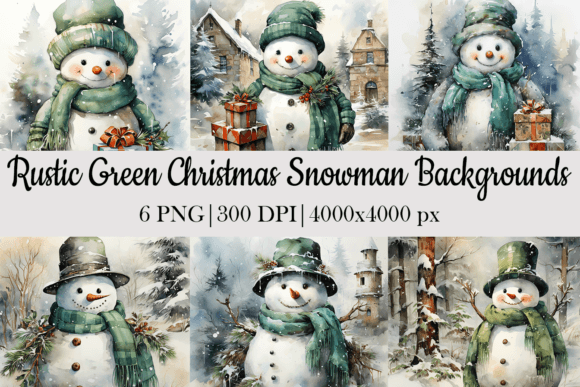 Download Christmas Snowman Background - Background Collection