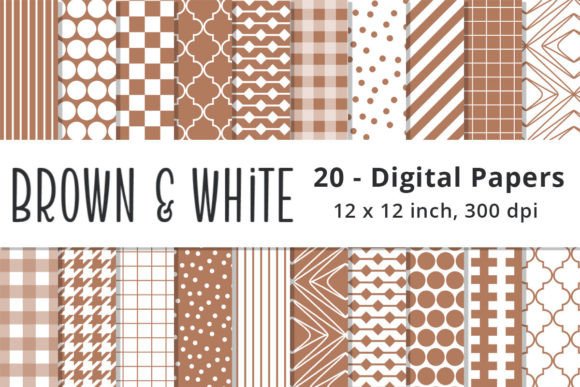 Download Seamless Brown Digital Paper Backgrounds - Background Collection
