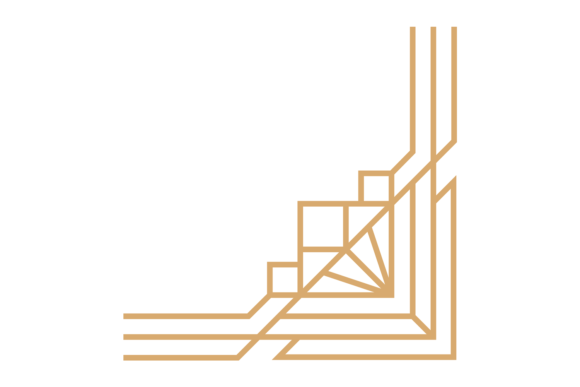 Download Modern Geometric Frame Corner. Decorativ - Geometric frame Collection