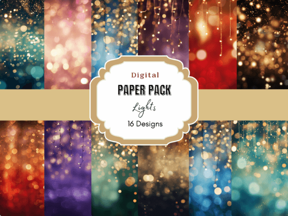 Download Lights Bokeh New Years Background - Background Collection