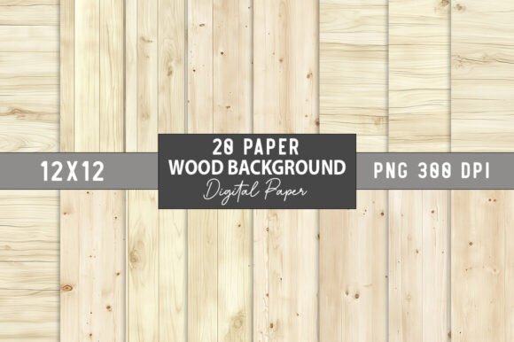 Download Wood Background Digital Paper Bundle - Background Collection