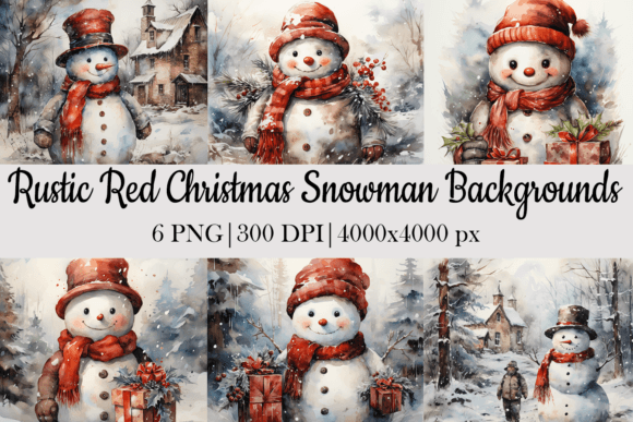 Download Christmas Snowman Background - Background Collection
