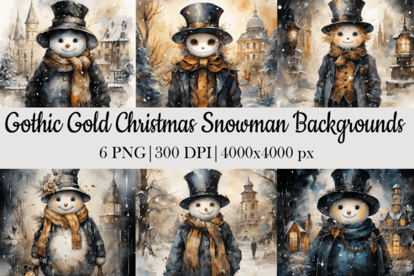 Download Christmas Snowman Background - Background Collection