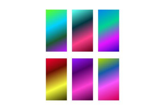 Download Set of Colorful Gradient Background Art - Background Collection