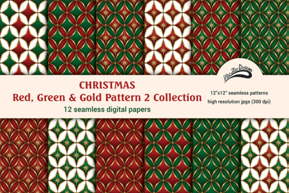 Download Christmas Pattern Digital Paper Bundle - Christmas pattern Collection