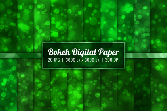 Download Bokeh Background Digital Paper Set-37 - Background Collection