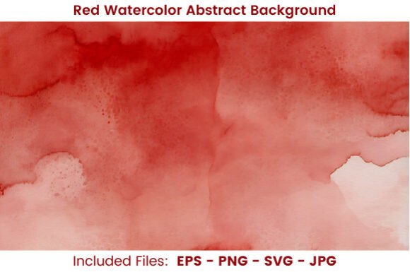 Download Watercolor Red Background - Background Collection