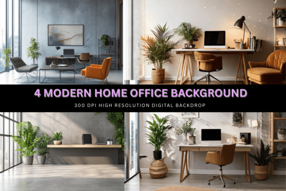 Download Modern Home Office Background Backdrop - Background Collection