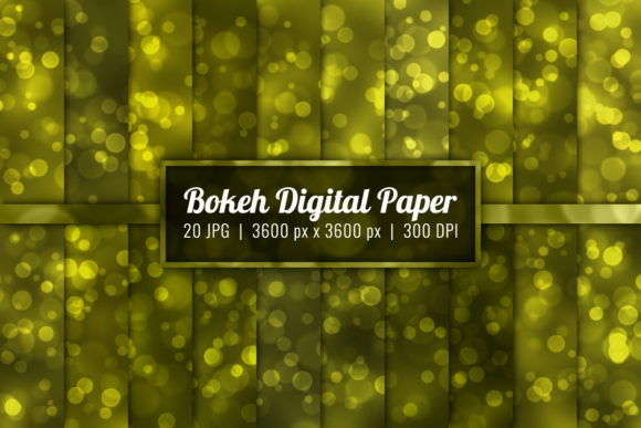 Download Bokeh Background Digital Paper Set-42 - Background Collection