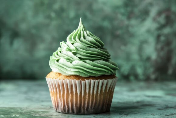 Download Green Cupcake Background - Background Collection