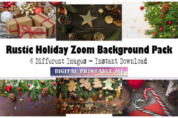 Download Rustic Holiday Background, Christmas - Background Collection