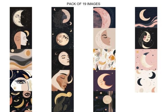 Download Bohemian Moon Backgrounds - Background Collection