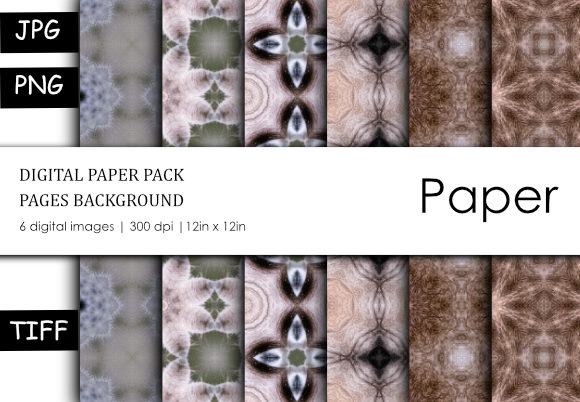 Download Brown Digital Paper Background - Background Collection