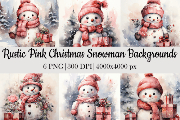 Download Christmas Snowman Background - Background Collection