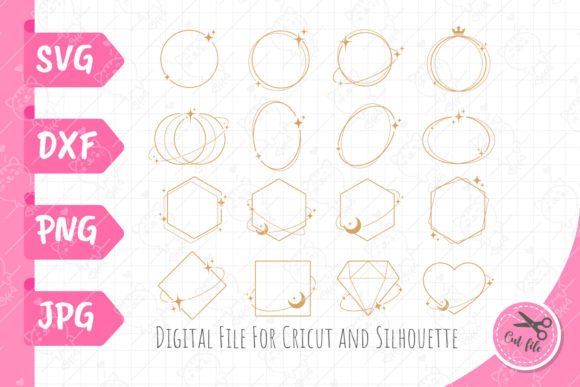 Download Aesthetic Frame Element|geometric Frame - Premium Resources