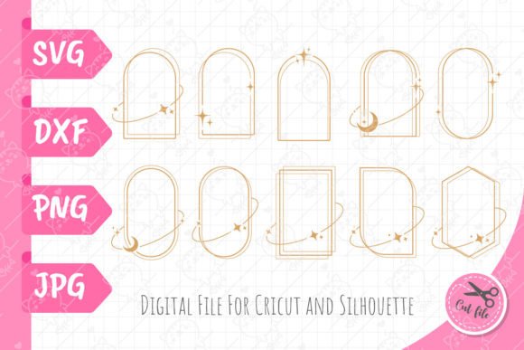 Download Aesthetic Frame Element|geometric Frame - Premium Resources