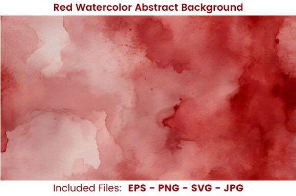 Download Christmas Watercolor Red Background - Background Collection