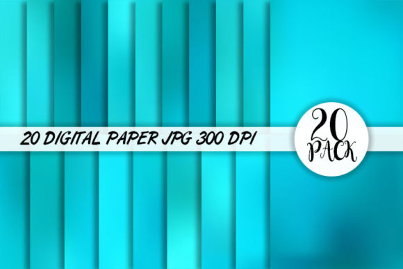 Download Blue Gradient Digital Paper Background - Background Collection