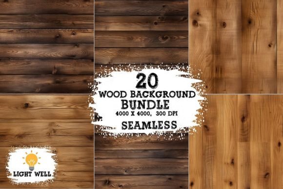 Download Wood Background Digital Paper Bundle - Background Collection